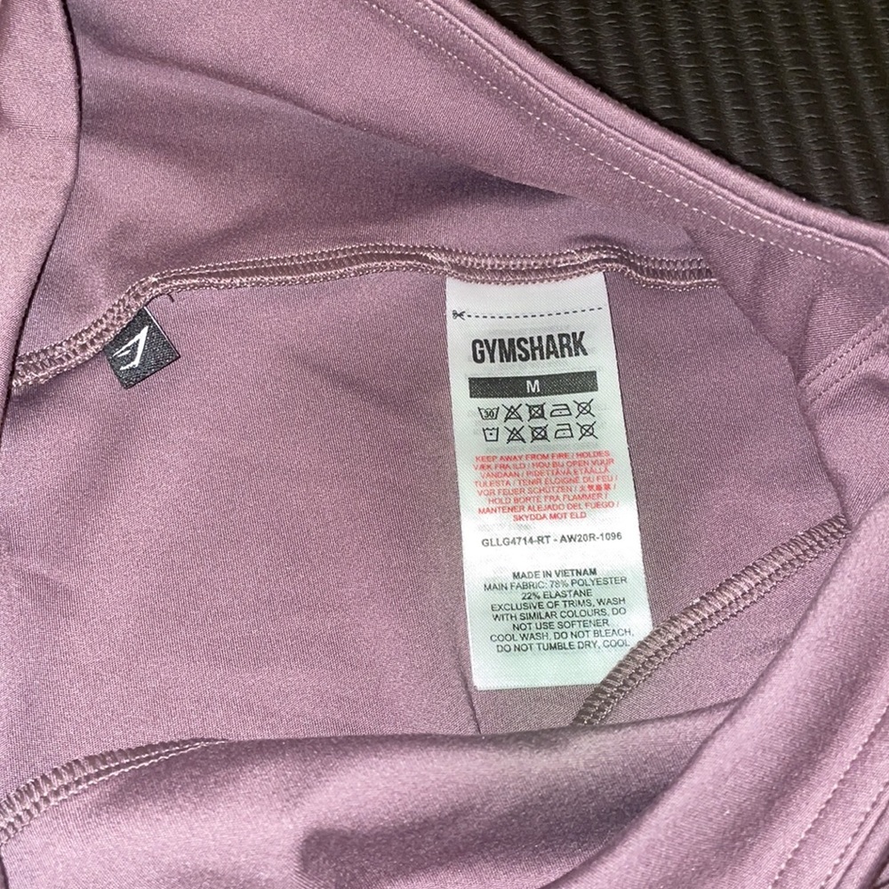Gym Shark Legging Bundle (Light Purple & Navy) - Picture 7 of 8